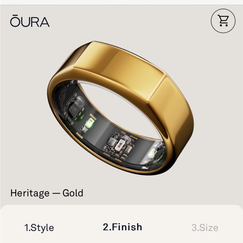 Gold Oura Ring